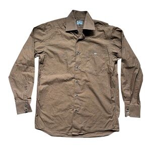 Lacoste brown classic button-down shirt - Men's size 40
